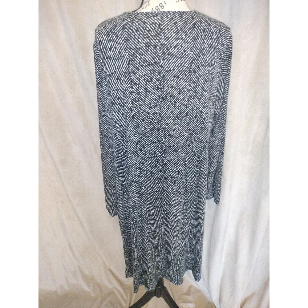 J.Jill Wearever Collection Women's Long Sleeve High Waist Stretch Knit Dress. 1X - Picture 6 of 8